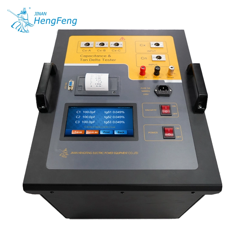 10kv Automatic Transformer Tan Delta and Capacitance Dissipation Factor Power Factor Tester