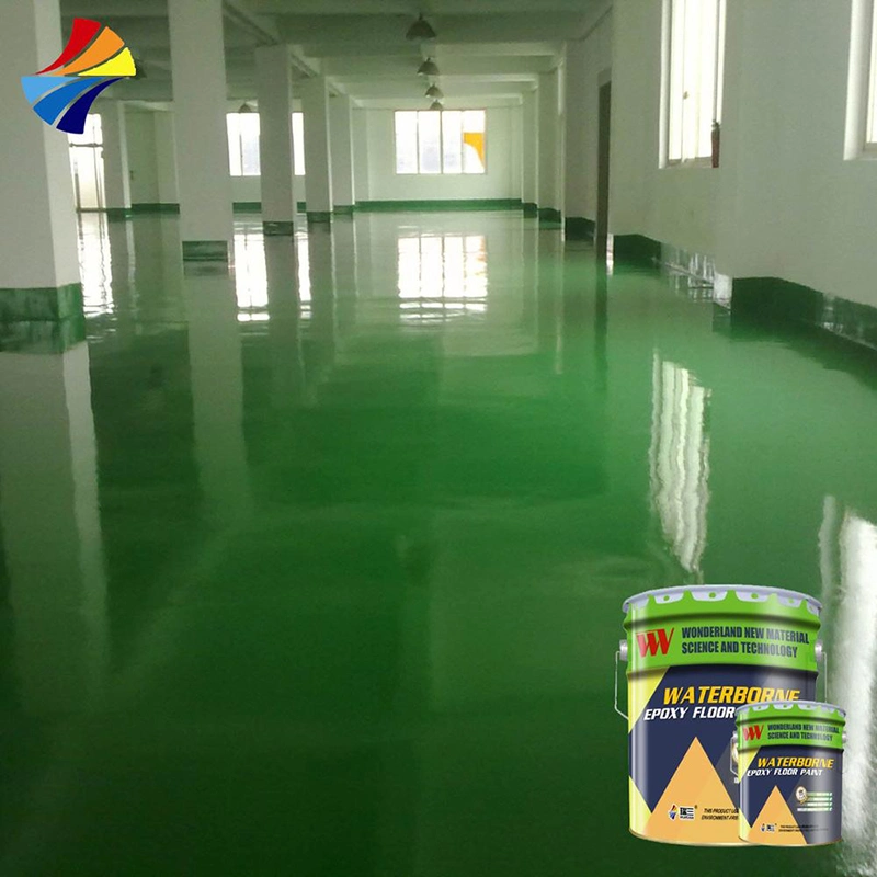 Epoxy Resin Floor Coating Waterborne Finish Top Coat