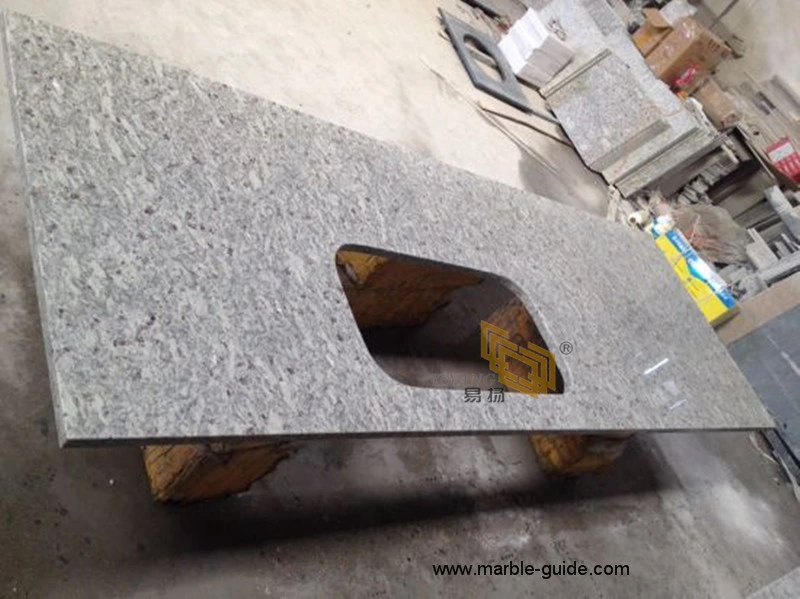Moon White Granite Countertop for Kitchen Bathroom/Countertop/Vanity Granite Slabs Supplier