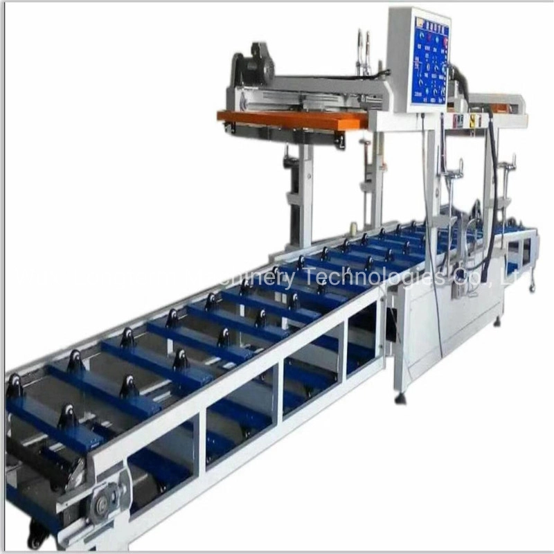 Automatic Silk Screen & Heat Transfer Printing Machine for Conical/Cylindrical Steel Drum/Barrel