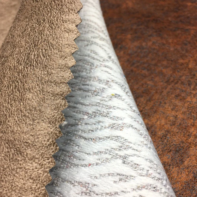 High quality/High cost performance  Home Textile Artificial Faux PU Foild Leather Fabric for Upholystery Sofa Chair -Laugh