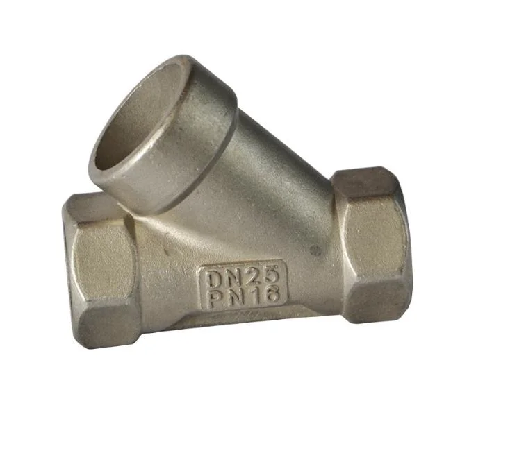 China Sand Casting Investment Casting Stainless Steel Malleable Iron for Tee Cross Elbow Pipe Fittings