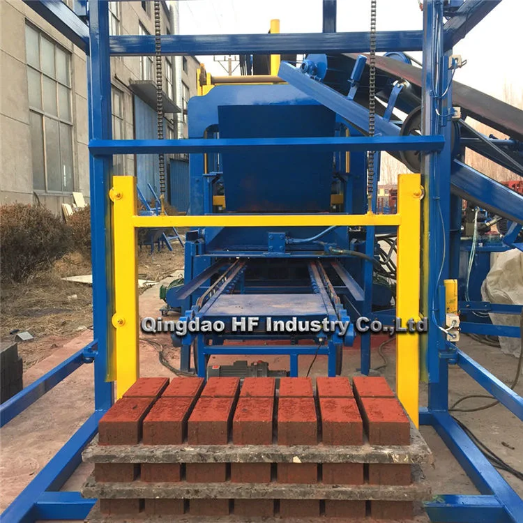 Qt4-16 cemento hormigón Flyash hueco bloquee la máquina pavimentadora automático de bloqueo de precio en Indore