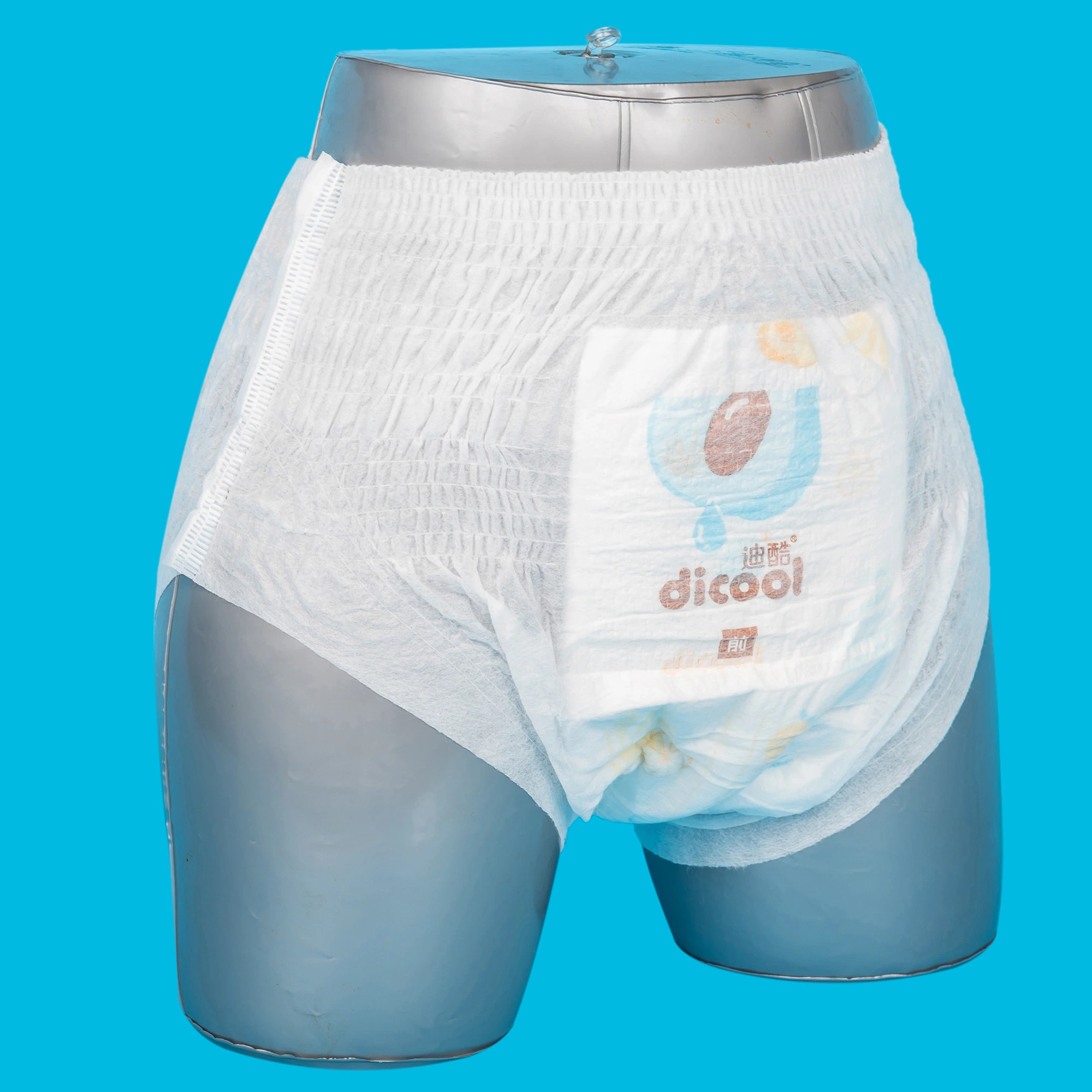 OEM&ODM Cheap Affordable Wholesale Disposable Soft Waistband Cotton Diaper Pull up Pants for Baby High Absorbent Panty Diaper for Baby Diaper Training Pants