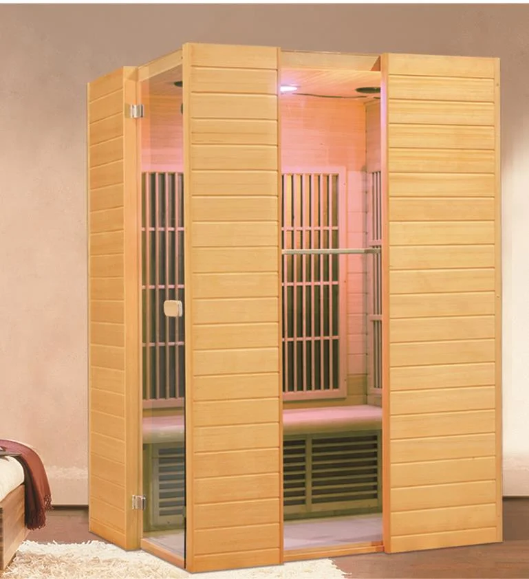 Personalizado moderno 1 personas cerca de lejos Infrarrojo Sauna Mini Sauna seca de vapor de madera