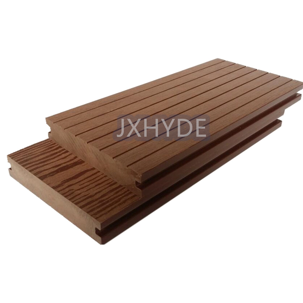 Outdoor UV Resistance PVC/WPC Wood Plastic Composite Decking Flooring