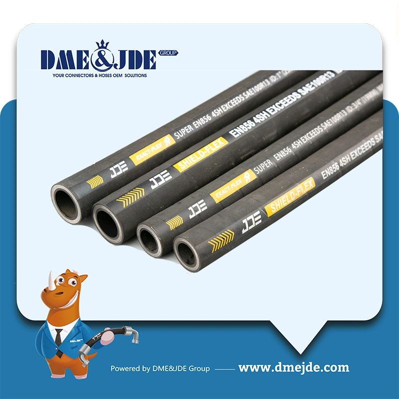 Wire Braided Hydraulic Hose with Smooth Cover R16