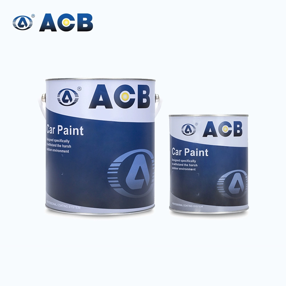 Acb Precio al por mayor recubrimiento acrílico de 1K Auto Tinters Color negro sólido de alto acabado de pintura de la reparación de automóviles