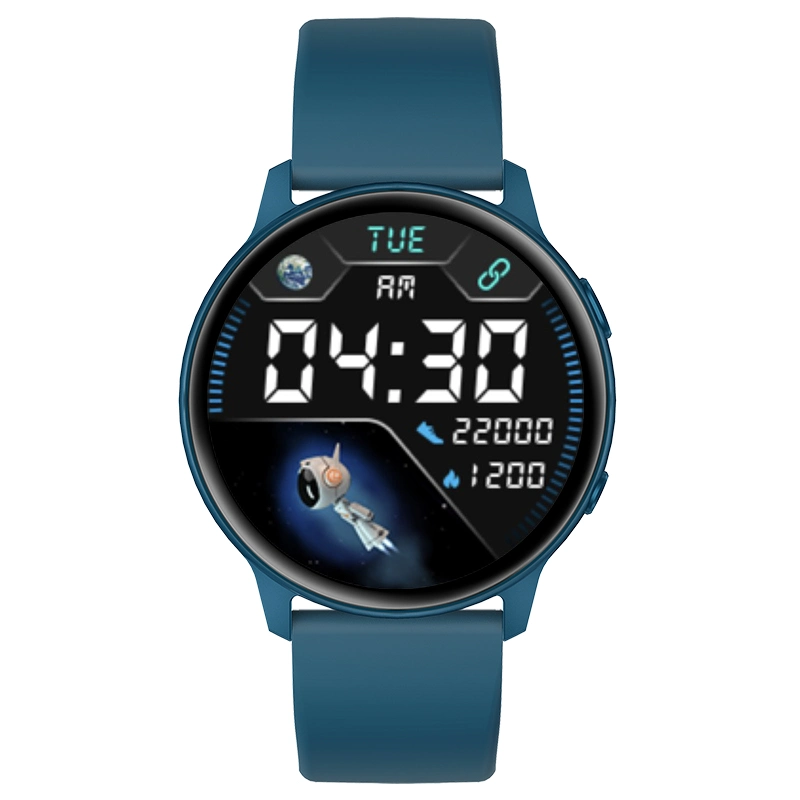 MX1 Runde Armband für Männer und Frauen Herzfrequenzmesser IP68 Wasserdichte Armbanduhr Smart Armband Smart Watch