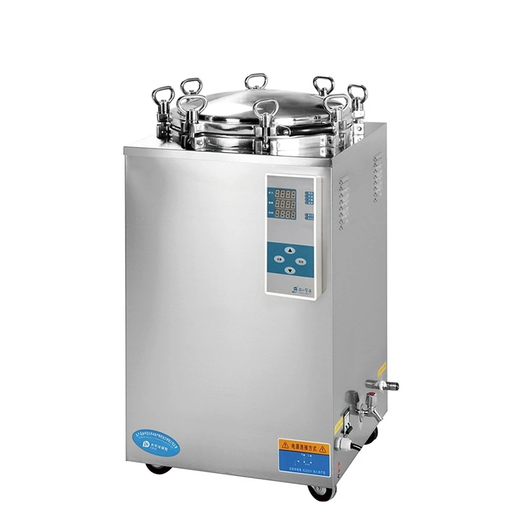 Medical 35L 50L 75L 100L 120L 150L Vertical Pressure Steam Autoclave Sterilizer