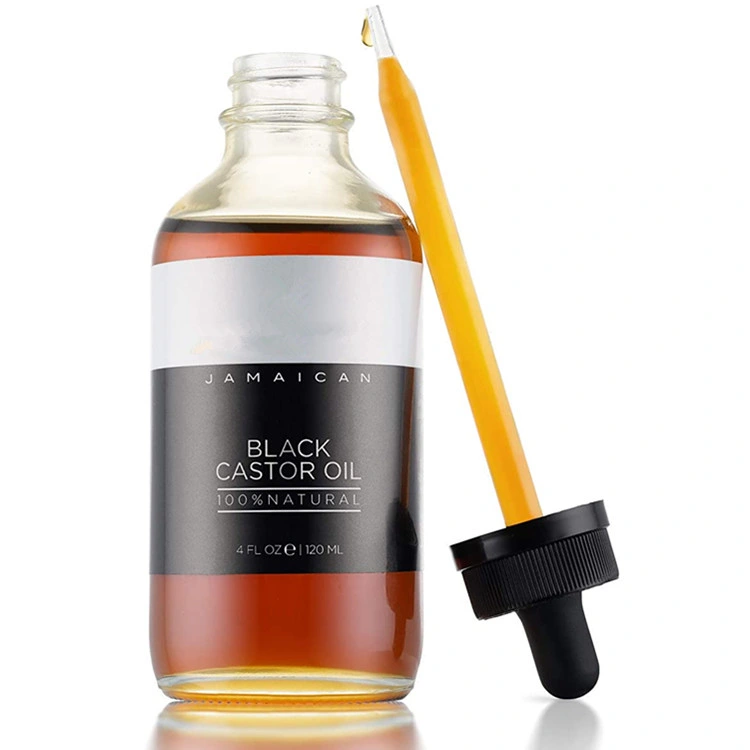 100% Nature Black Castor Oil for Hair Regrowth, Eyebrow and Eyelash