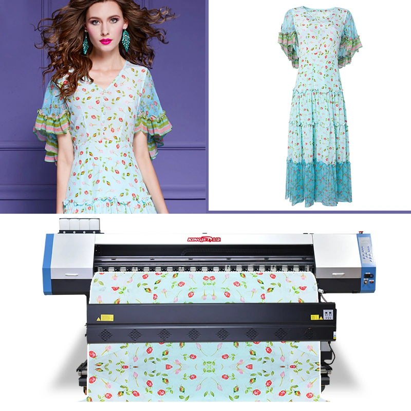 Breitformat Farbe Digital Stoff Tuch T Shirt Decke Sublimation Drucker