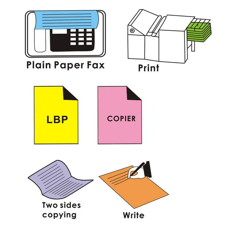 Foska 70GSM A4 Color Copy Paper for Office