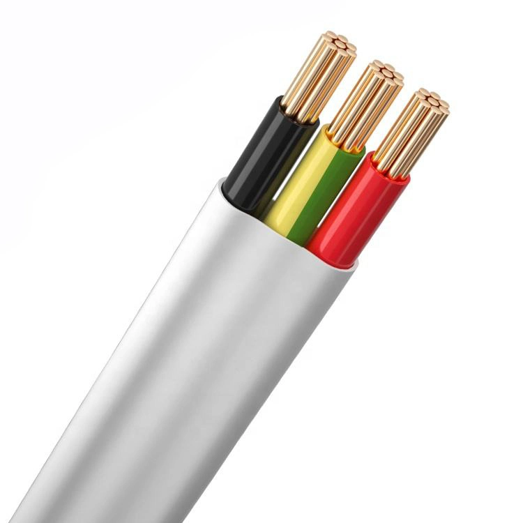 Venta caliente australiano de baja tensión de 1,0 mm2 a 16mm2 de doble piso y de la tierra el cable eléctrico cable aislado con PVC