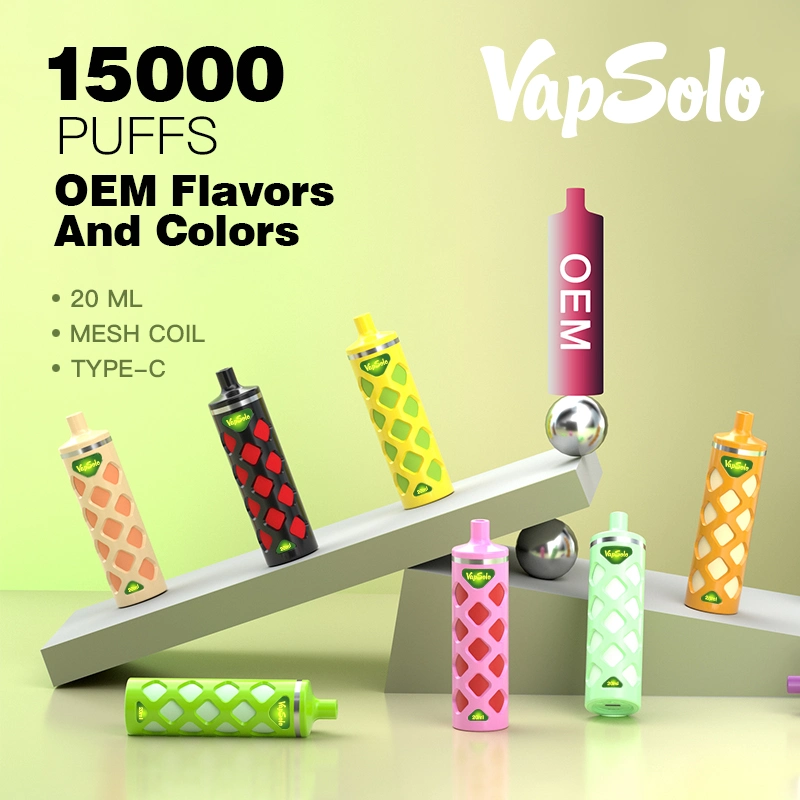 Smok Stick 650 mAh USA Hot Vente Vapes jetables 15000 bouffées Vapsolo Bang esco Bar Vape 15000 bouffée de fumée