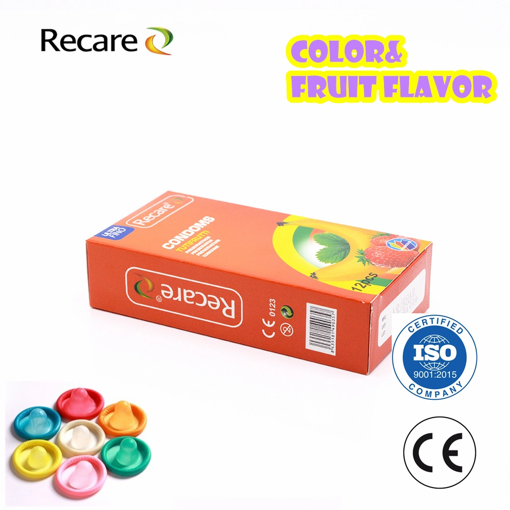 Sexual Product Recare The Width of The 52mm Colour Condom All Colored Condom