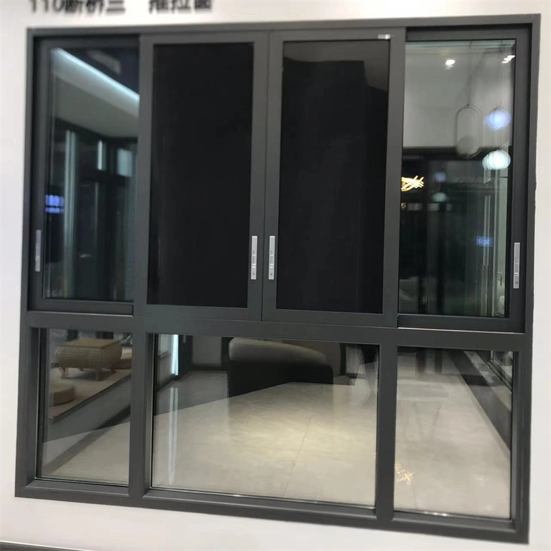 Double Insulation Clear Glass 5mm/6mm/8mm Laminated Glass Aluminium Sliding Window