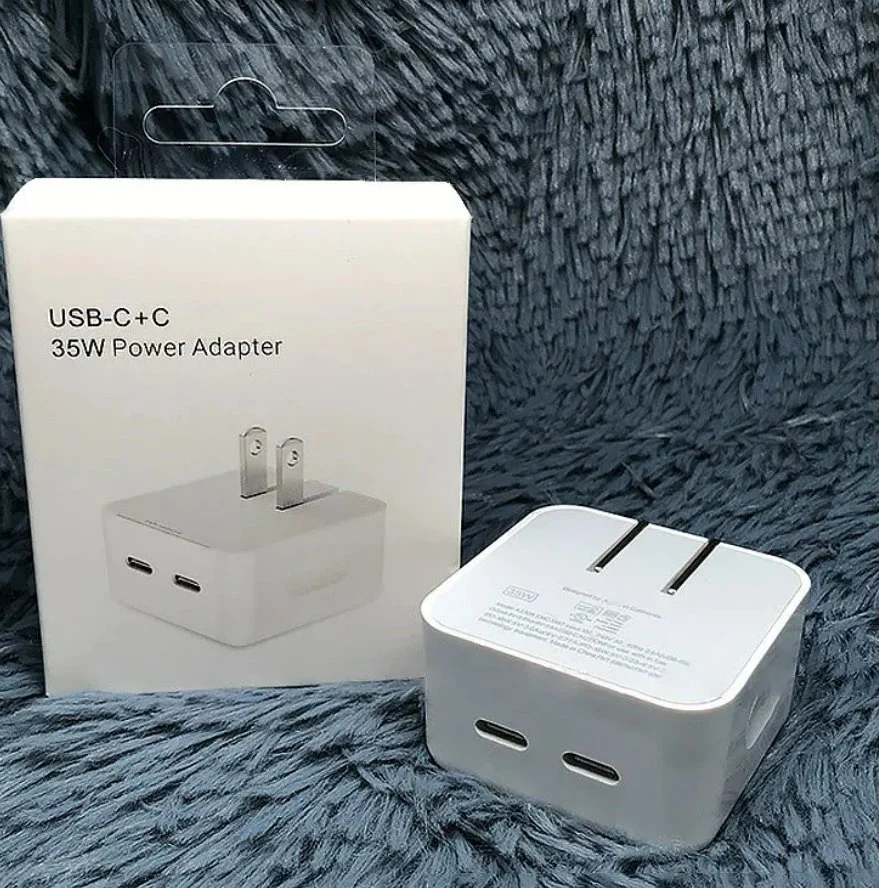 35W USB Power Adapter Original OEM Quality Us Au UK EU Plug AC Home Wall Charger for Phone with Original Packaging and Logo