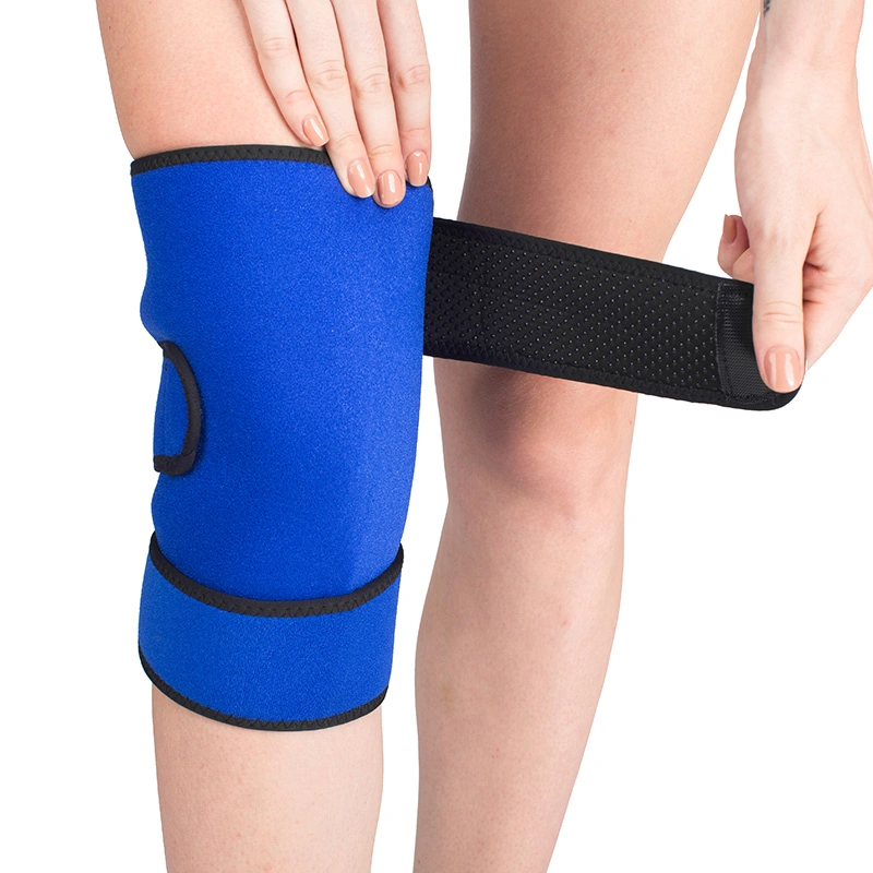 Professional Self-Heating Neoprene Brace Tourmaline Heating Fabric Support Belt Knee Pads for Joint Pain Relief