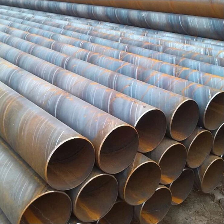 Large Diameter SSAW LSAW API 5L Gr. B X42/52/60 Psl2 3PE Anti-Corrosion Spiral Welded Steel Pipes for Water Oil Gas Transportation