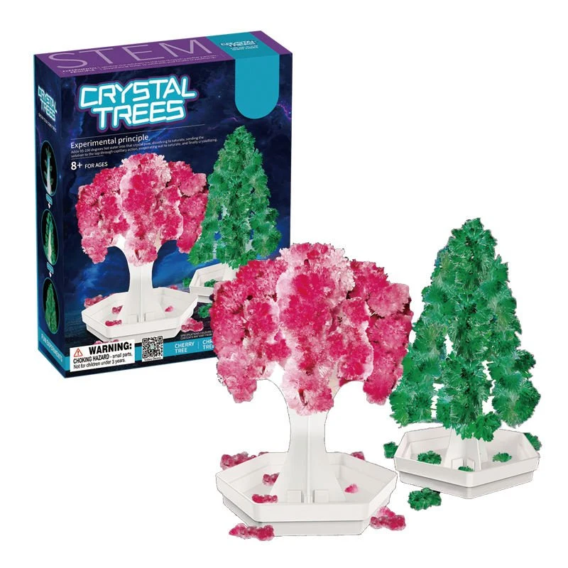 Criança Educational stem Toy Magic Crystal Tree Chemistry Set Learning Brinquedos educativos de brinquedos de brinquedos científicos