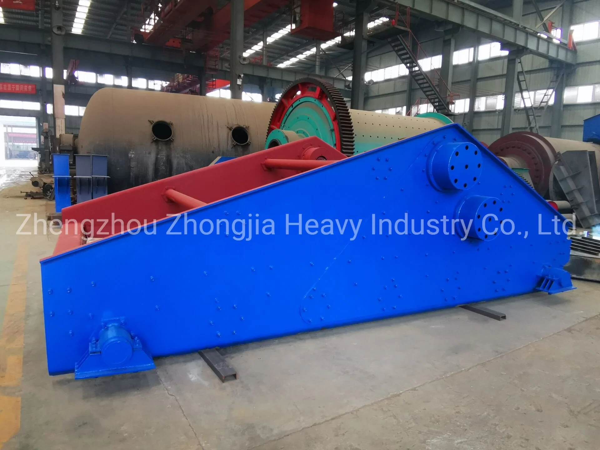 Dewatering Vibrating Screen with Polyurethane Mesh for Sand and Mining Equipment