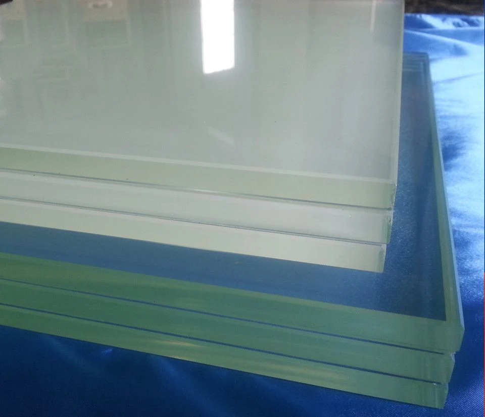 6.38mm 8.38mm Design Custom Sgp PVB Clear Flat or Curved Toughened Tempered Laminated Glass for Shower Room Railing Fence Glass Panels