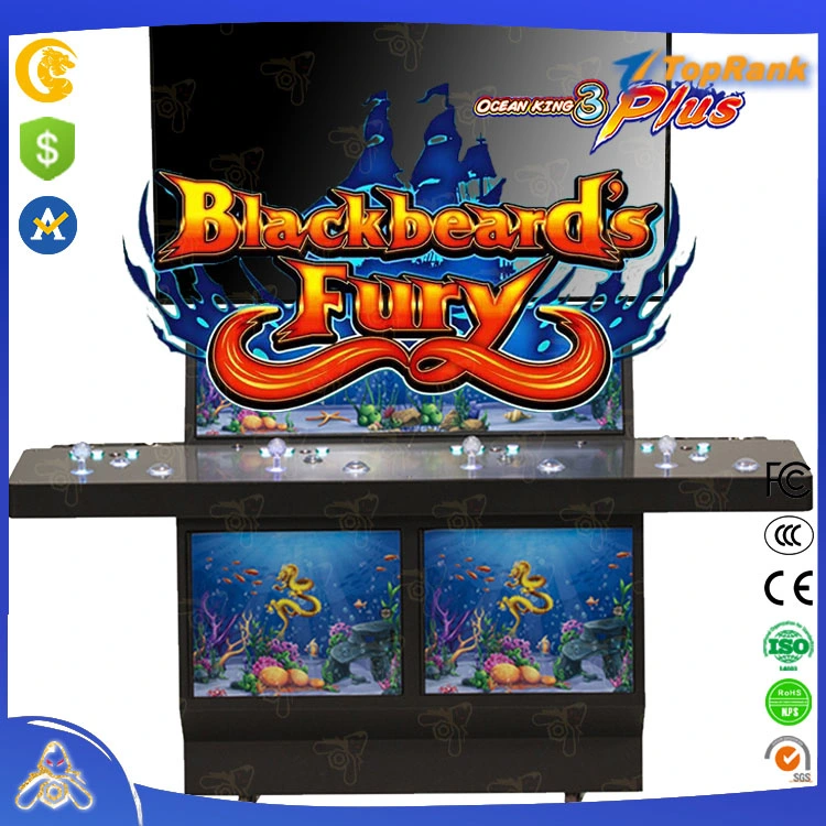 Máquina de jogo de peixe metálico de alta qualidade Hot Sale Blackbeard ′ S Fúria