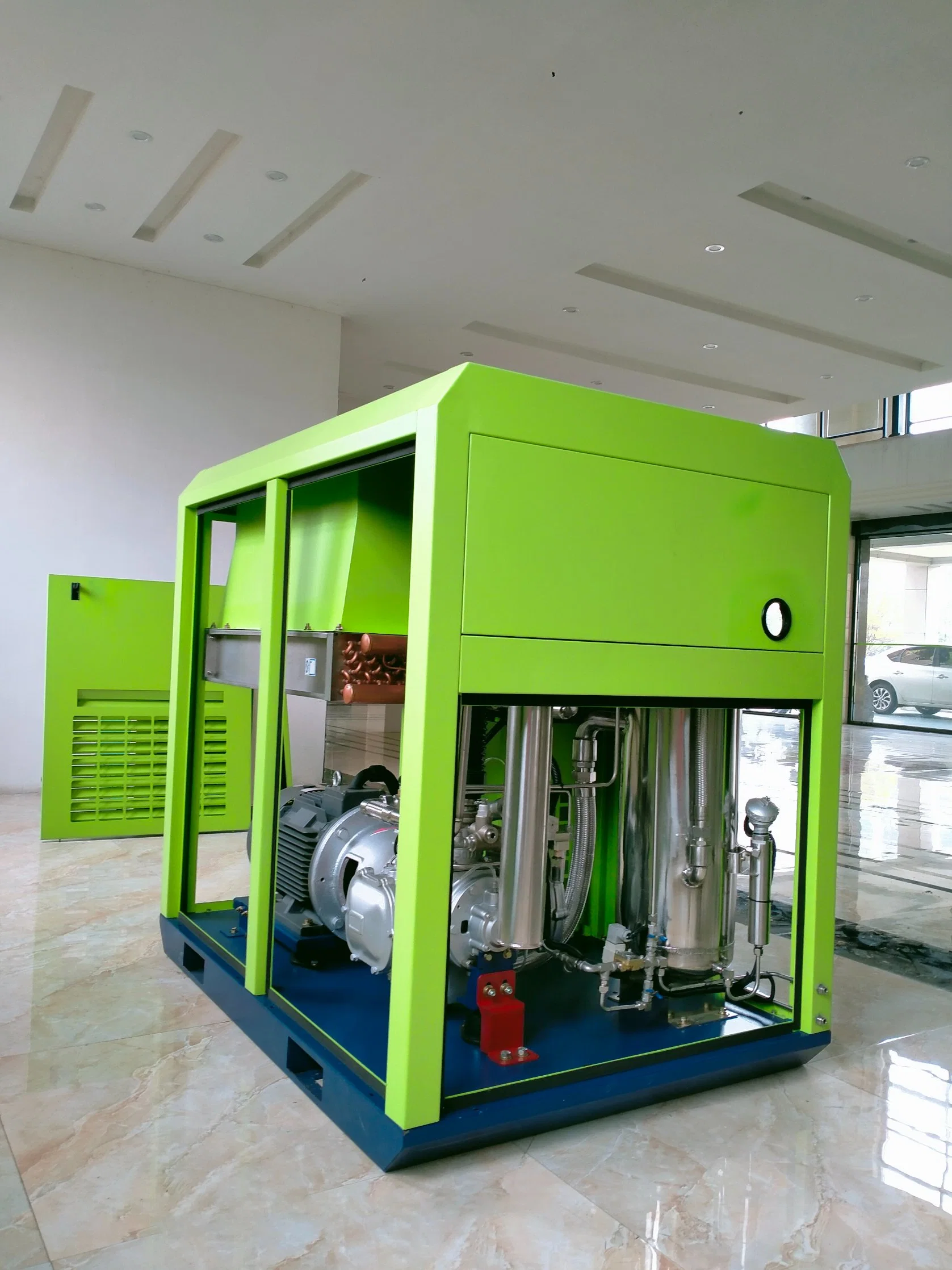 ISO Class 0 Eco-Friendly 200HP 250HP 8bar 10bar Oil-Free Medical Air Compressor