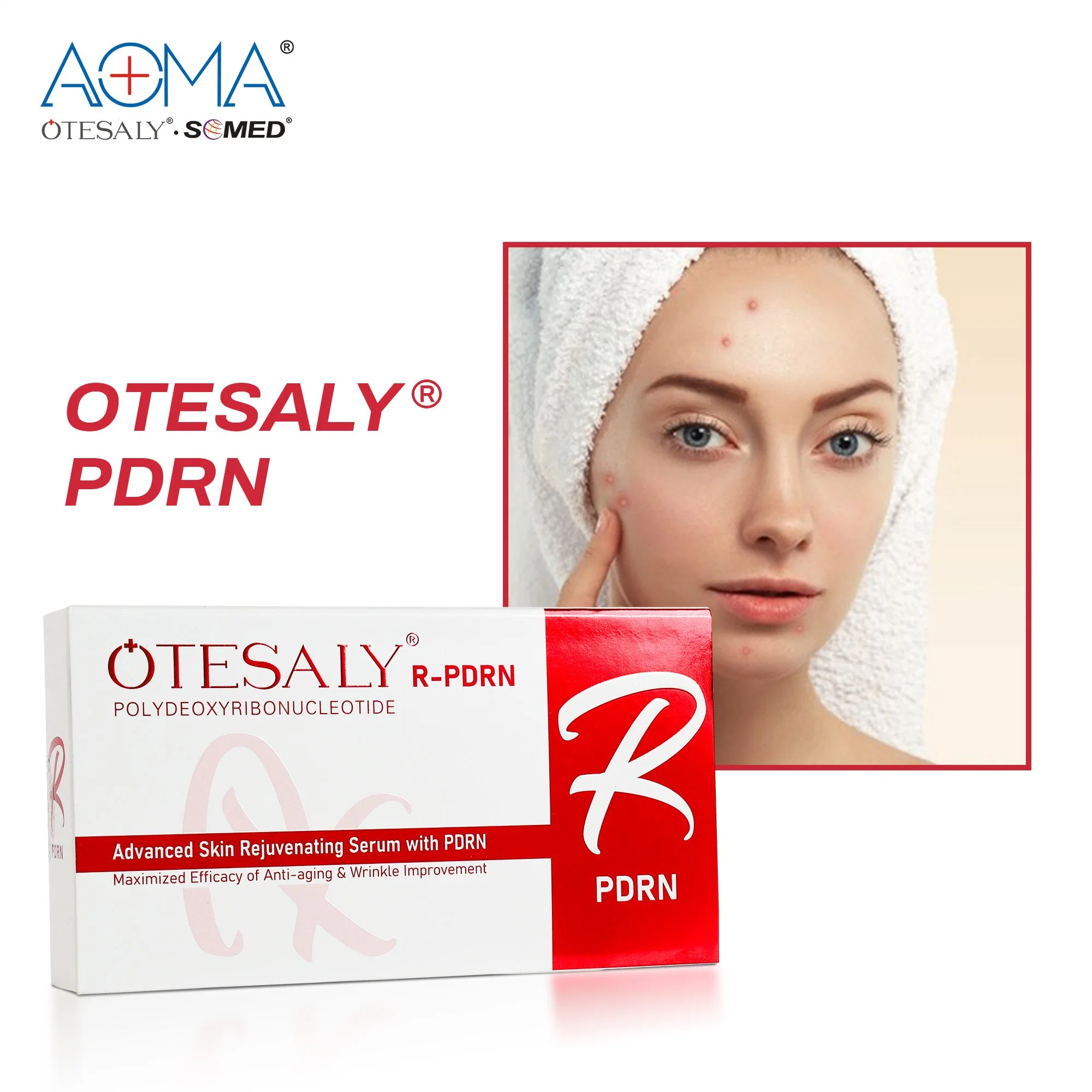 سعر الجملة Otesaly الجلد تجديد النشاط مع حقن Pdrn Hyaluronic معالجة غير مباشرة بالحمض