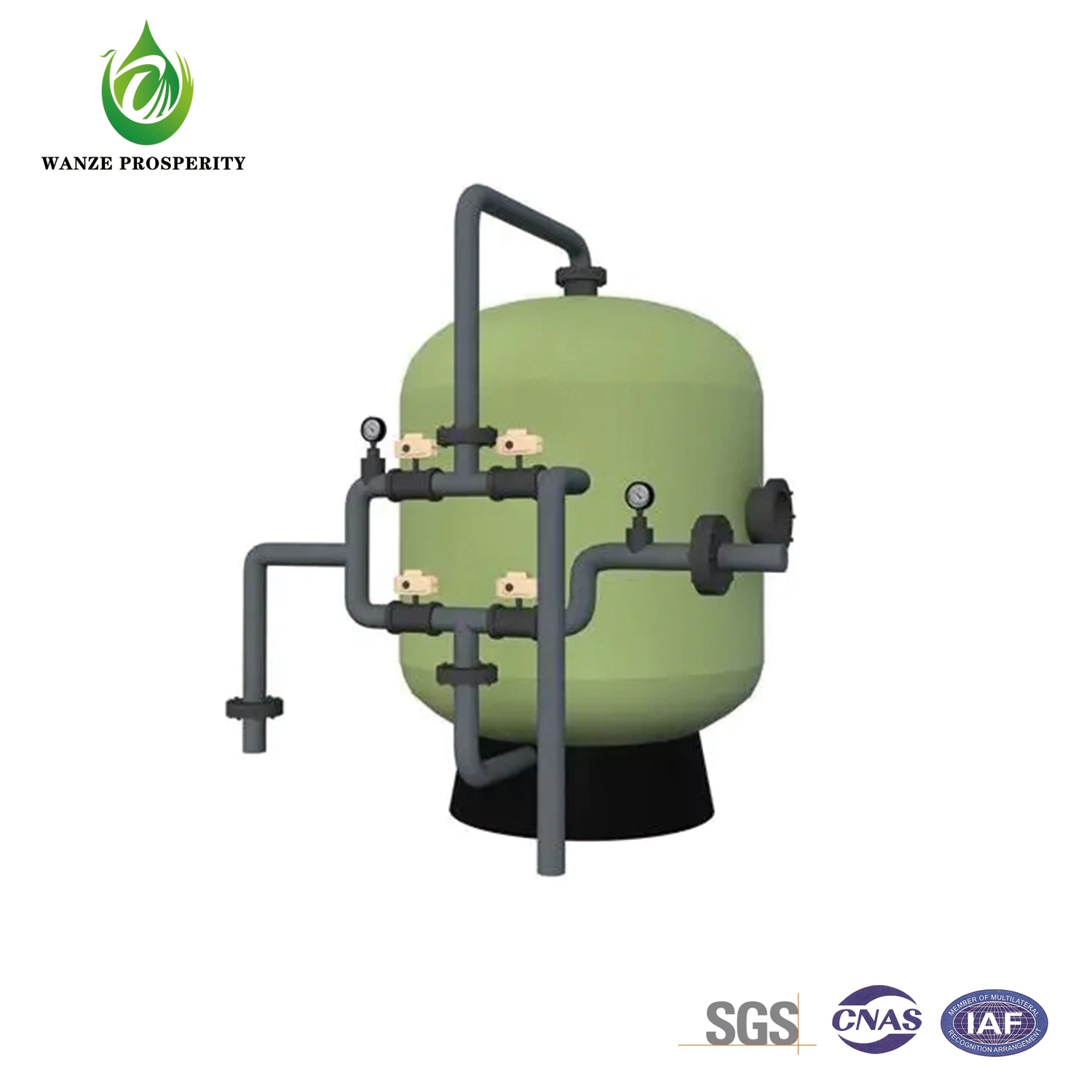 El equipo de filtración mejorado se utiliza para el agua potable del dispensador de agua Agua de pozo