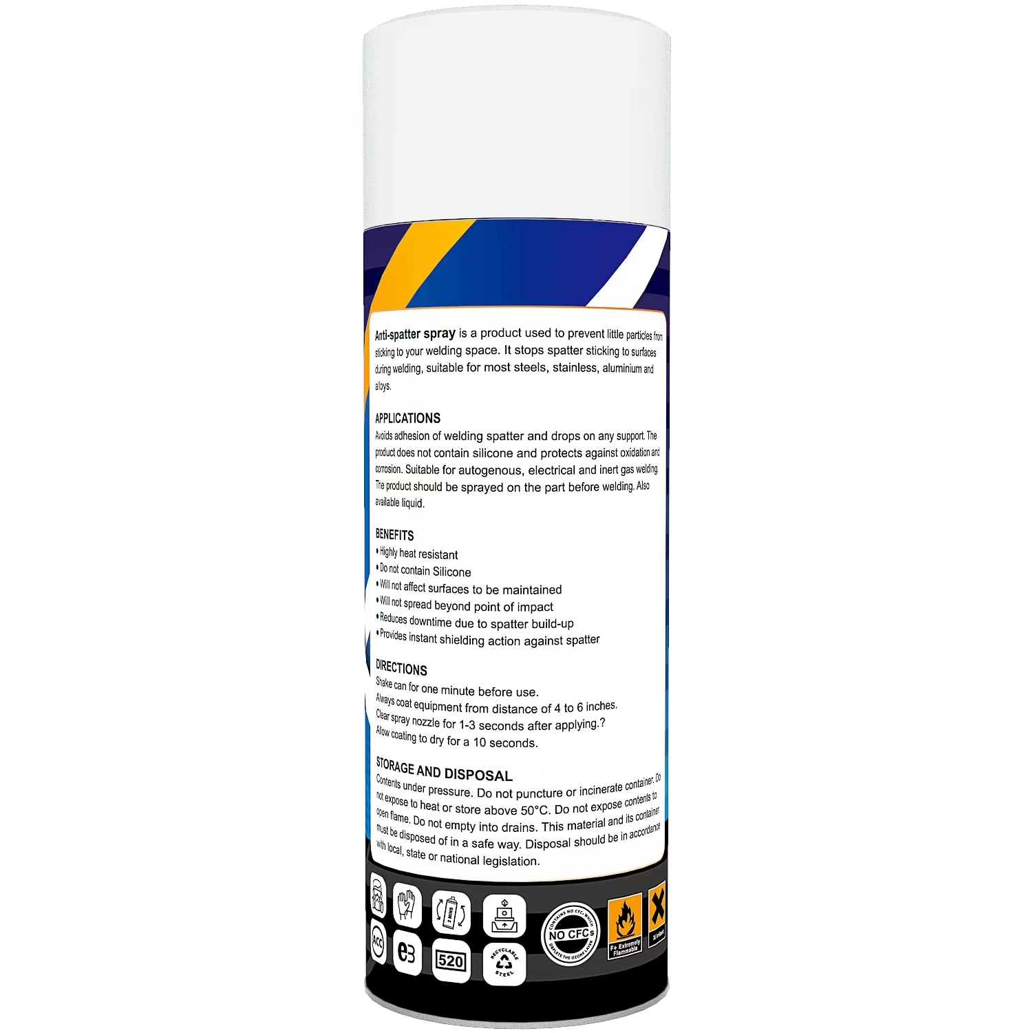 Wholesale/Supplier Aerosol 400ml Anti Spatter Welding Spray for Industial