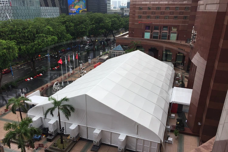 Alumínio e à prova de vento de lona praia grande tenda curvo (XLS20/4-5TC)