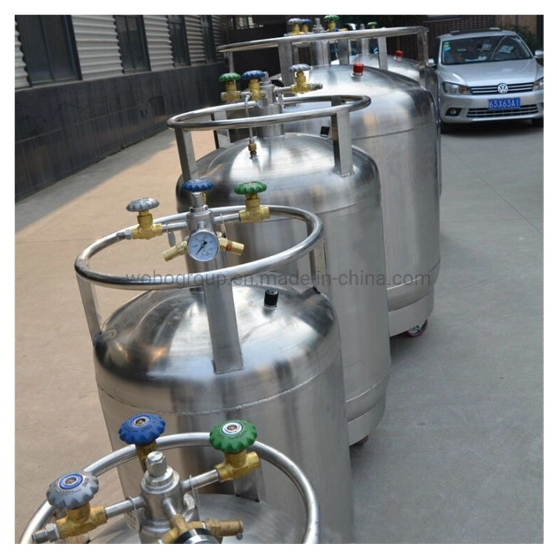 Small Liquid Nitrogen Self Pressure Container for Transportation