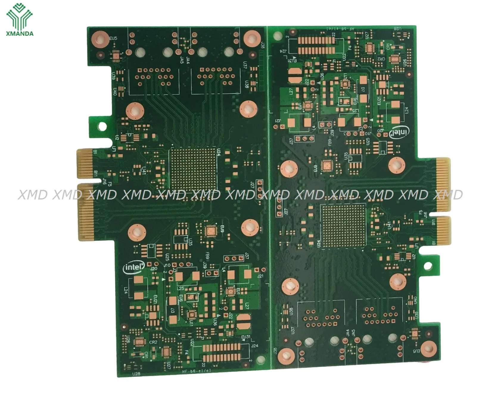 PCB de alta frecuencia con tarjeta de inserción de dedo de oro