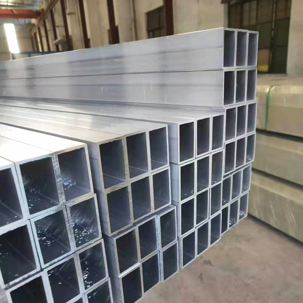 Hot Selling 6000 Series Anodizing Aluminum Tube Rectangular Tubing Square/Round Pipe