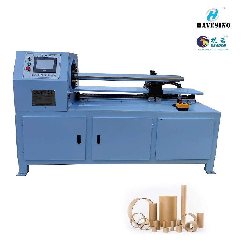 Made in China Automatic Cardboard Tube Cutting Machine Paper Core Cutter