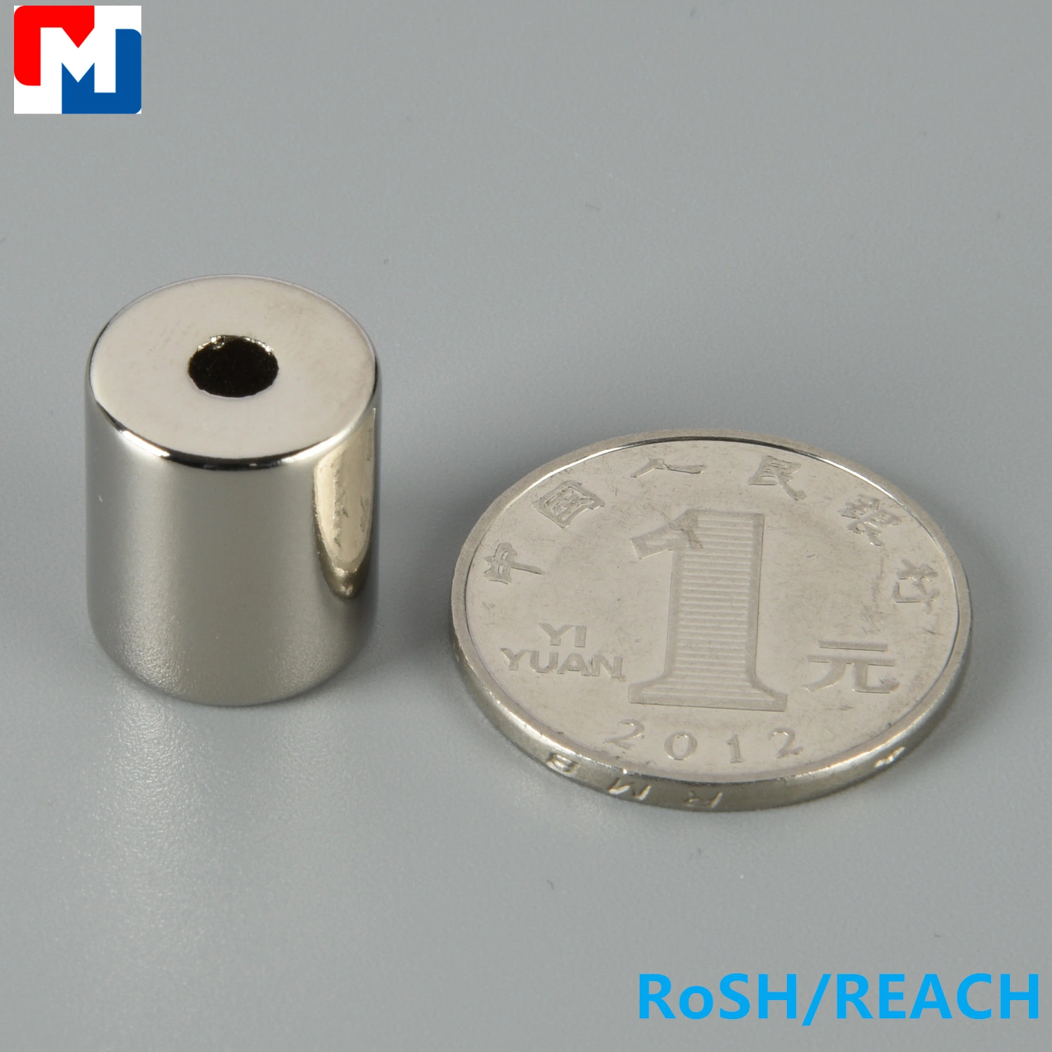 NdFeB Wholesale/Supplier Strong Magnet Sintered N35 Rare Earth Permanent Cylinder Neodymium Magnet