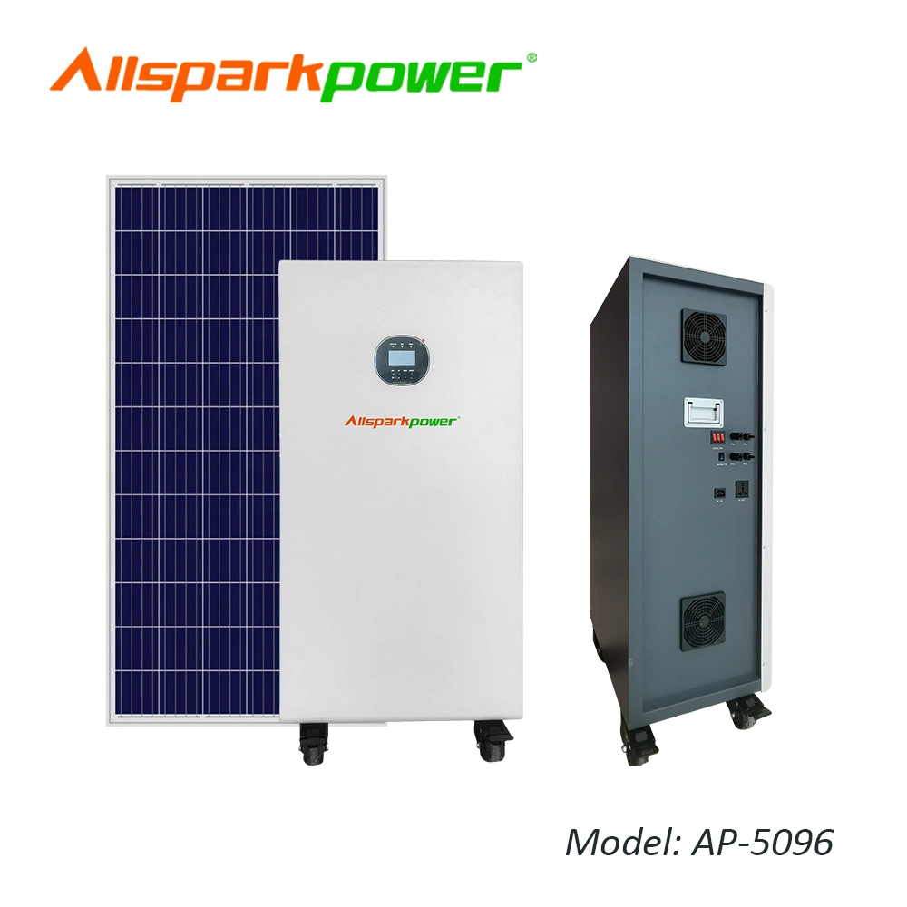 Allsparkpower Ap-5096 5kw 9.6kwh Cheap Price High quality/High cost performance Solar Power System for Home Storage Power Supply