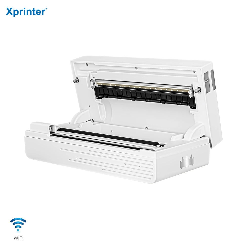 طابعة حرارية محمولة من نوع Xprinter XP-D81 بتقنية البلوتوث بحجم A4 للاستخدام في المكتب