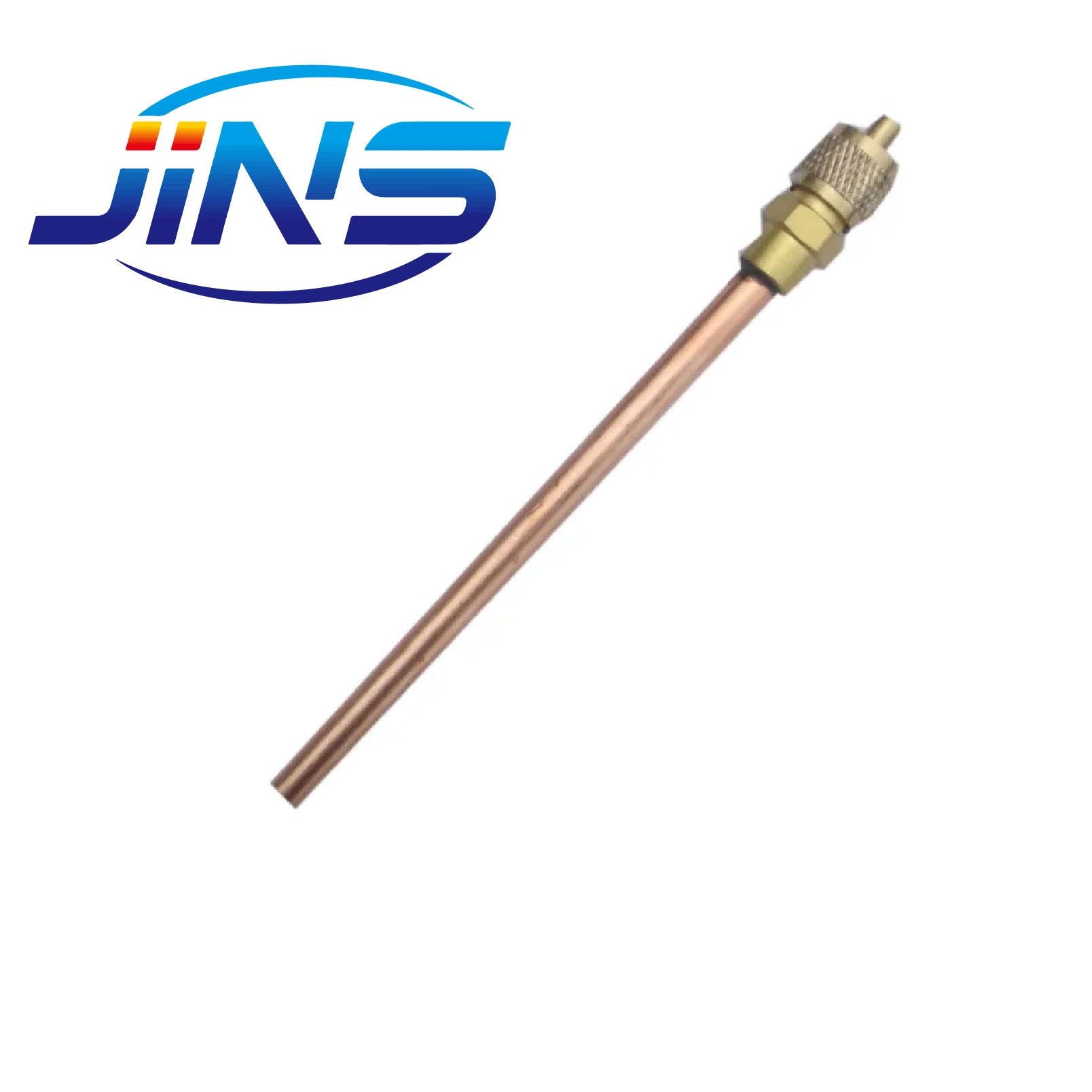 Copper Tube Access Valve 1/4 Refrigeration Charging Valve Air Conditioner Spare Parts