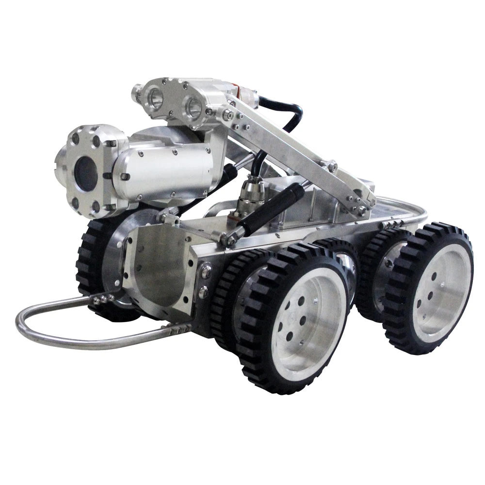 Hot Selling HD Waterproof Sewer Drainage Pipeline Inspection Camera Crawler Robot