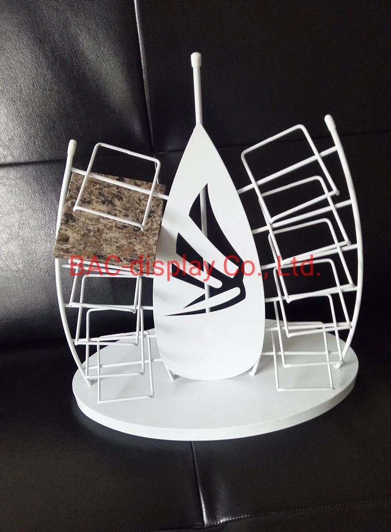 Countertop Metal Wire Tile Rack Display