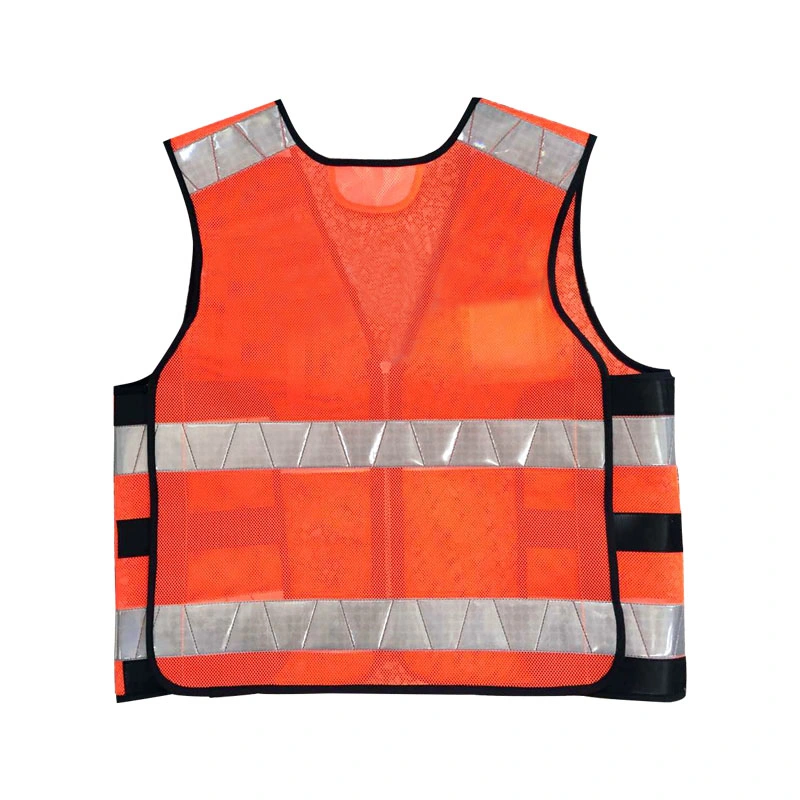 Customized High Visibility Reflective Mesh Vest with CE for Police