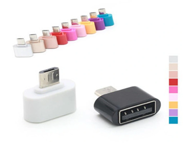 USB Female to Micro USB Male Plug Adaptor