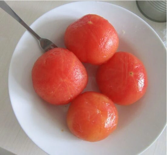 Meilleure Vente de conserves de tomates pelées avec prix d'usine