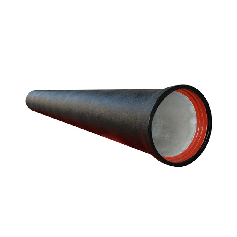 Ductile Cast Iron Pipes and Fitting ISO 8329 K9 DN 200 300 350 China Black Round 100% SBR Rubber Rings 8 Inches Ductile Iron 270