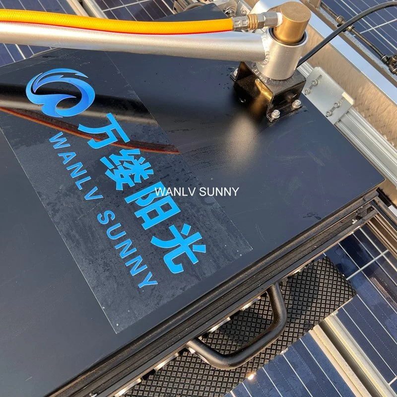 Produto de limpeza para vidros exteriores Ferramentas de limpeza para painéis solares Limpeza de painéis solares Robot para Limpeza de Energia Solar à venda