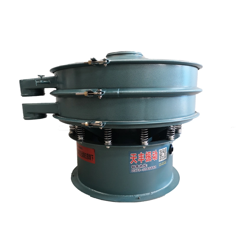 Round Vibration Screening Machine Rice Flour Food Grade Three-Dimensional Stainless Steel Rotary Vibrating Screen