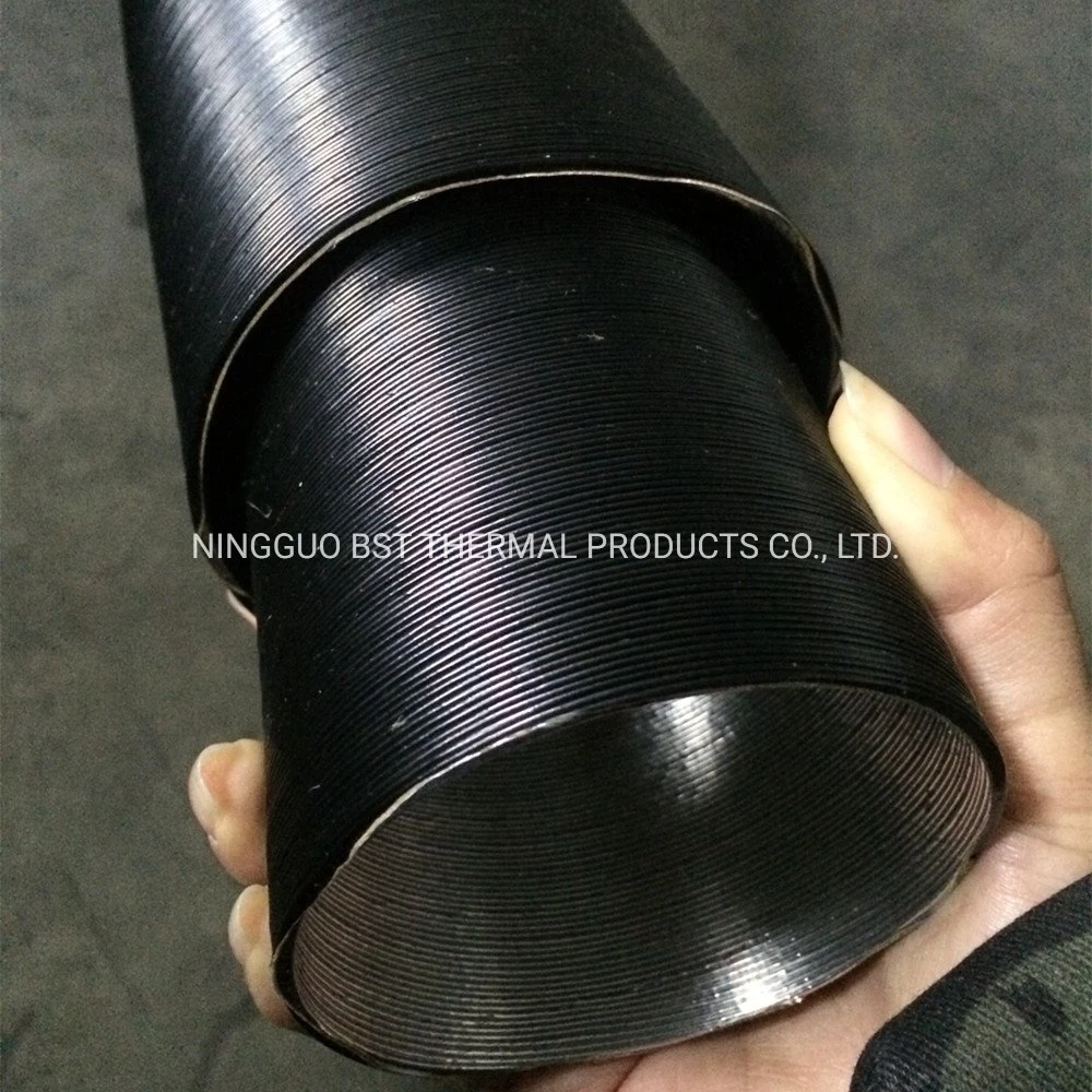 Glassfiber Paper Insulation Wool Hot Air Ducting Flexible Heat Resistant Car Engine Pipe Aluminium Metal Hose Heating and Ventilation Ducts